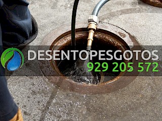 Limpeza de esgotos