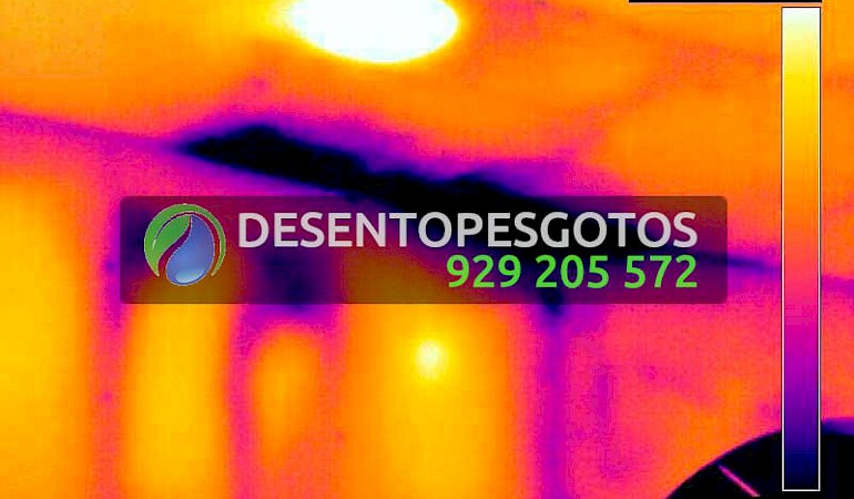 Deteção de fugas de água com termocâmara