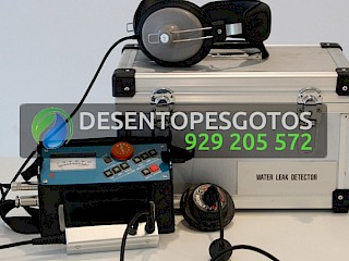 Deteção de fugas com eletroacústica