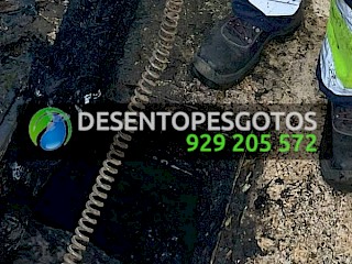 Desentupimento de caixas de visita