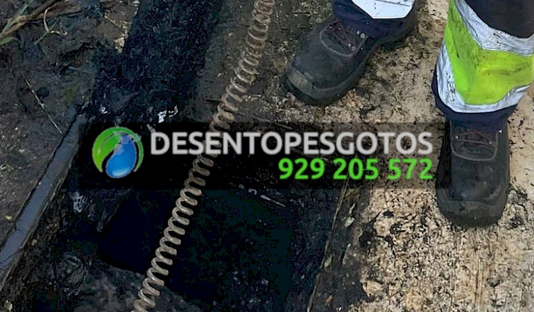 Desentupimento de caixas de visita