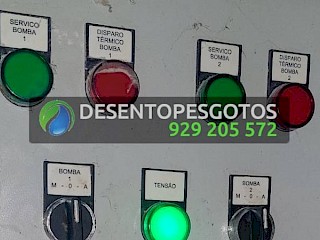 Quadros elétricos para bombas de esgoto