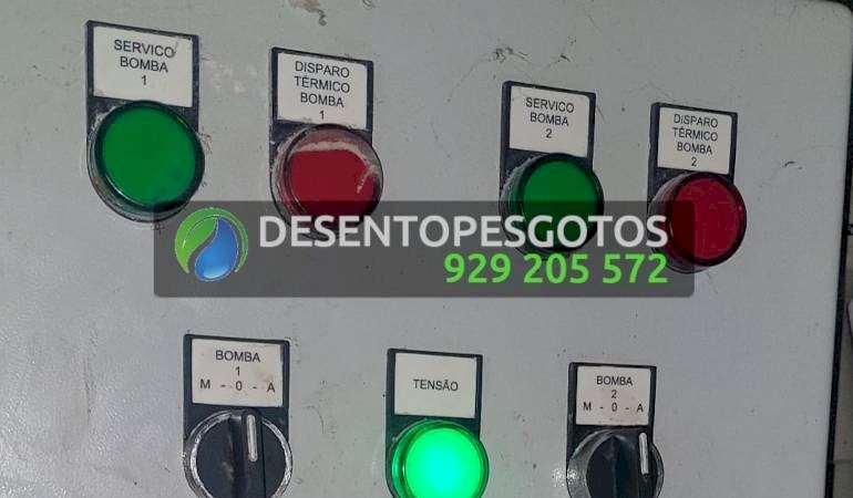Quadros elétricos para bombas de esgoto