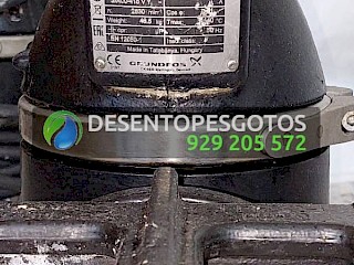 Substituição de bombas de esgoto